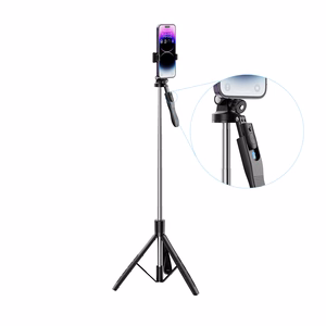 XO asmenukių lazda "Bluetooth" trikojis SS15 juodas 180 cm