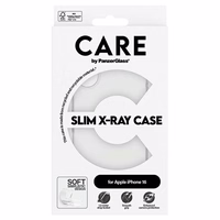 CARE by PanzerGlass X-Ray Soft Basic dėklas telefonui iPhone 16 6.1" skaidrus 1441
