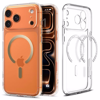 Spigen Ultra Hybrid Magnetinis dėklas telefonui iPhone 17 Pro - Skaidrus auksinis