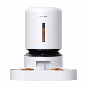 Petlibro Granary maisto dozatorius su dvigubu dubenėliu, Wifi, 5L (baltas)
