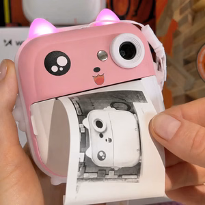 Wozinsky WDT-01 Thermal Printer Camera for Kids - Pink