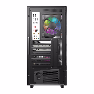 DarkFlash DS950V kompiuterio korpusas su ekranu juodas su 6 ventiliatoriais