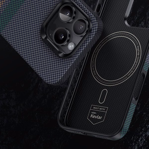 Benks Magnetic Armor Pro Aurora Kevlar 600D dėklas (CA66), skirtas Iphone 16 Pro Max