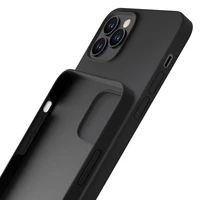 3mk silikoninis dėklas iPhone 12 Pro Max - juodas