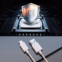 Spigen EB6010AC USB-A / USB-C 60W laidas 100 cm - baltas