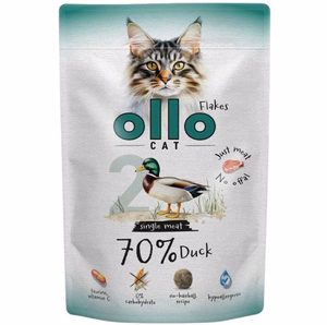 OLLO Cat No. 2 Duck Mono - šlapias kačių maistas - 85g