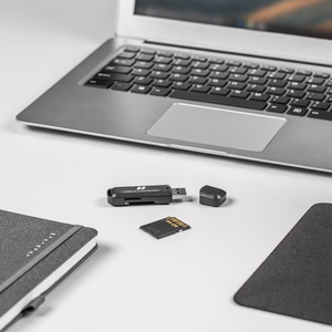 REBEL r61 USB 3.0 atminties kortelių skaitytuvas