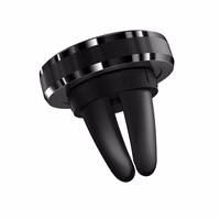 Automobilinis telefono laikiklis Borofone BH8, tvirtinamas ant ventiliacijos grotelių, magnetinis, juodas