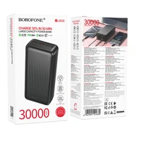 Išorinė baterija Power Bank Borofone BJ80B 22.5W 30000mAh juoda