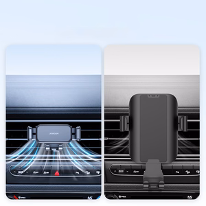 Joyroom JR-ZS283 automobilinis telefono laikiklis oro angai juodas