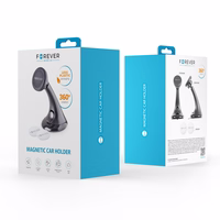 "Forever" automobilio laikiklis priekiniam stiklui MH-100 magnetinis juodas