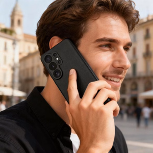 Tech-Protect Išmanusis Piniginė Dėklas for Samsung Galaxy S26 Ultra - juodas