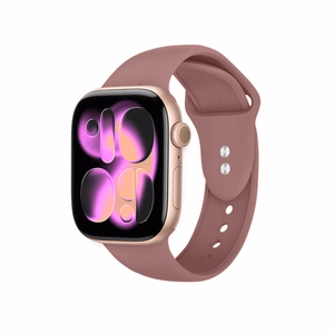 Crong Liquid Apple Watch dirželis, 38/40/41/42 mm, prislopintas rožinis