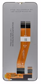 Ekranas Samsung A035G (A03 2022) su lietimui jautriu stikliuku Black originalus