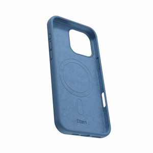 "Etteri" silikoninis dėklas "iPhone 16 Pro 6,3" tamsiai mėlynas