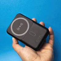 "Forever" belaidis maitinimo bankas MATB-100 PD QC 22,5W 10000 mAh magnetinis juodas