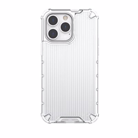 Ombre Protect dėklas iPhone 14 Pro Max rožinė ir mėlyna šarvuotas dėklas