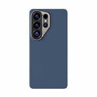 Benks Magnetic Armor Tint Kevlar 1000D (B050) for Samsung Galaxy S26 Ultra mėlynas