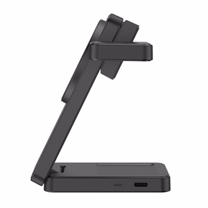 Tech-Protect A56 3-in-1 MagSafe belaidis įkroviklis su 100 cm USB-C / USB-C laidu – juodas