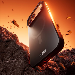 SBS Full Active Magnetinis dėklas su D3O technologija iPhone 17 Pro - juodas