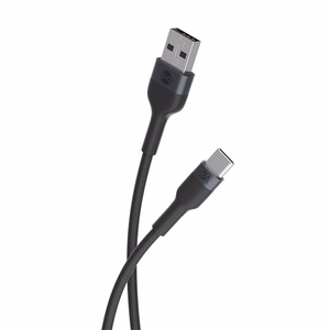 Forever lankstus kabelis USB - USB-C 1,0 m 3A juodas