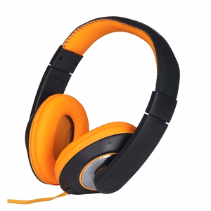 Grundig laidinės ausis apgaubiančios ausinės, oranžinės