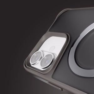 Etteri Matinis Mag Ring dėklas for iPhone 16 Plus 6,7" pilkas