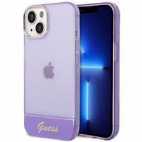 Guess GUHCP14MHGCOU iPhone 14 Plus 6.7 "violetinis/violetinis kietas dėklas Translucent