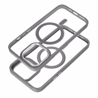 Dėklas "Color Edge Mag Cover" iPhone 17 Pro Max pilkas