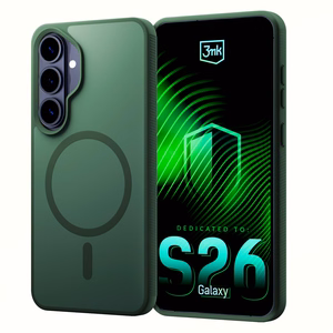 Samsung Galaxy S26 - 3mk Smoke MagCase Green