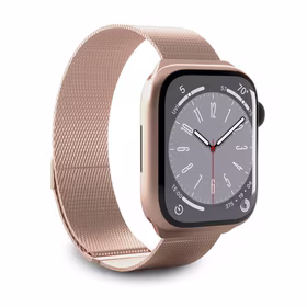 Puro Milanese nerūdijančio plieno Apple Watch dirželis 38/40/41mm - rožinis