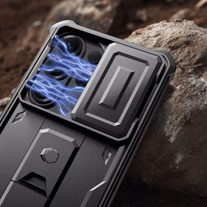 Tech-Protect Kevlar Cam+ Dėklas for Samsung Galaxy S26 Ultra - juodas