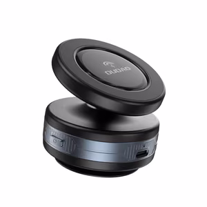 Dudao F24MAX автомобильный держатель с беспроводной зарядкой 15W, совместим с MagSafe, с автоматической присоской - черный