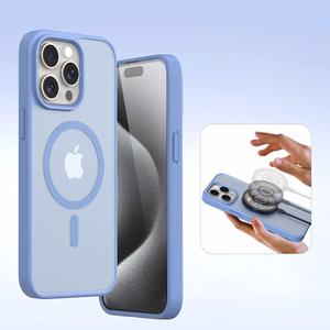 Dux Ducis Lawa odinis dėklas telefonui iPhone 15 Pro - mėlynas