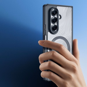 Telefono dėklas Dux Ducis Aimo Mag Samsung F966 Z Fold7 juodas