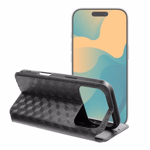 Flip case for iPhone 17 PRO / 18 PRO Cubic Book black