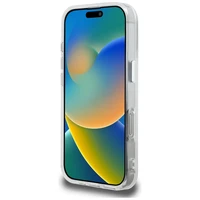 Karl Lagerfeld IML Aquarelle Karl & Choupette & Logo iPhone 16 deklas - baltas