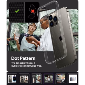 Dėklas X-Level Antislip skirtas OnePlus 8 Pro skaidrus