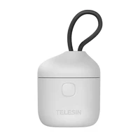 3 lizdų vandeniui atsparus įkroviklis Telesin Allin box GoPro Hero 9 / Hero 10 / Hero 11 / Hero 12 + 3 baterijos (GP-BTR-906-GY-B)