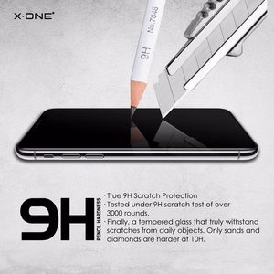 X-ONE Full Cover Extra Strong Matte - для iPhone 15 Pro закалённое стекло 9H