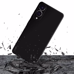 3mk Matt Case Pro dėklas telefonui Samsung Galaxy S25 Edge - matinė juoda