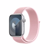 Crong Nylon - sporto Band Apple Watch 38/40/41/42 mm (Powder rožinis)
