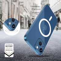 Tech-Protect FlexAir Magnetinis dėklas telefonui iPhone 13 Mini - skaidrus