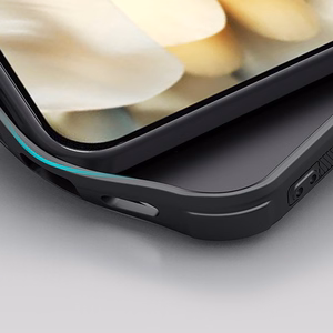 "Nillkin Super Frosted Shield Pro" dėklas "Google Pixel 10 Pro XL" - Juodas