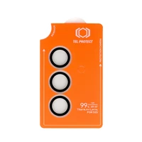 Grūdintas stiklas Tel Protect Titanium Lens 99% AR on camera for Samsung Galaxy S26 Plus transparent (lęšis 3 vnt.)
