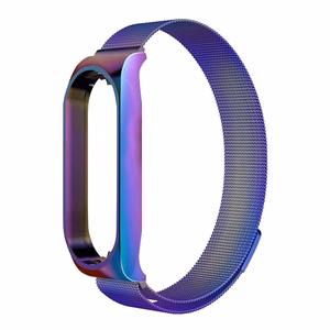 METAL dirželis XIAOMI Mi Band 5 / 6 įvairiaspalvis (05)
