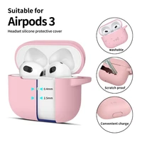 Tech-Protect silikoninis dėklas ausinėms Apple AirPods 3 - rožinis