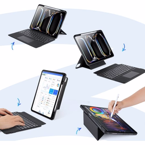 Dėklas su klaviatūra Dux Ducis DK Apple iPad Pro 13 2024/2025 juodas