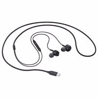 Samsung EO-IC100BBE USB-C stereo Hi-Fi laidinės ausinės (OOB Bulk - pakaitinė pakuotė) - juodos