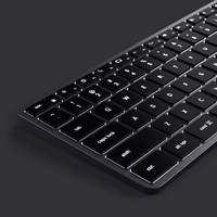 Belaidė QWERTY klaviatūra Satechi Slim X3 ST-BTSX3M kosminės pilkos spalvos